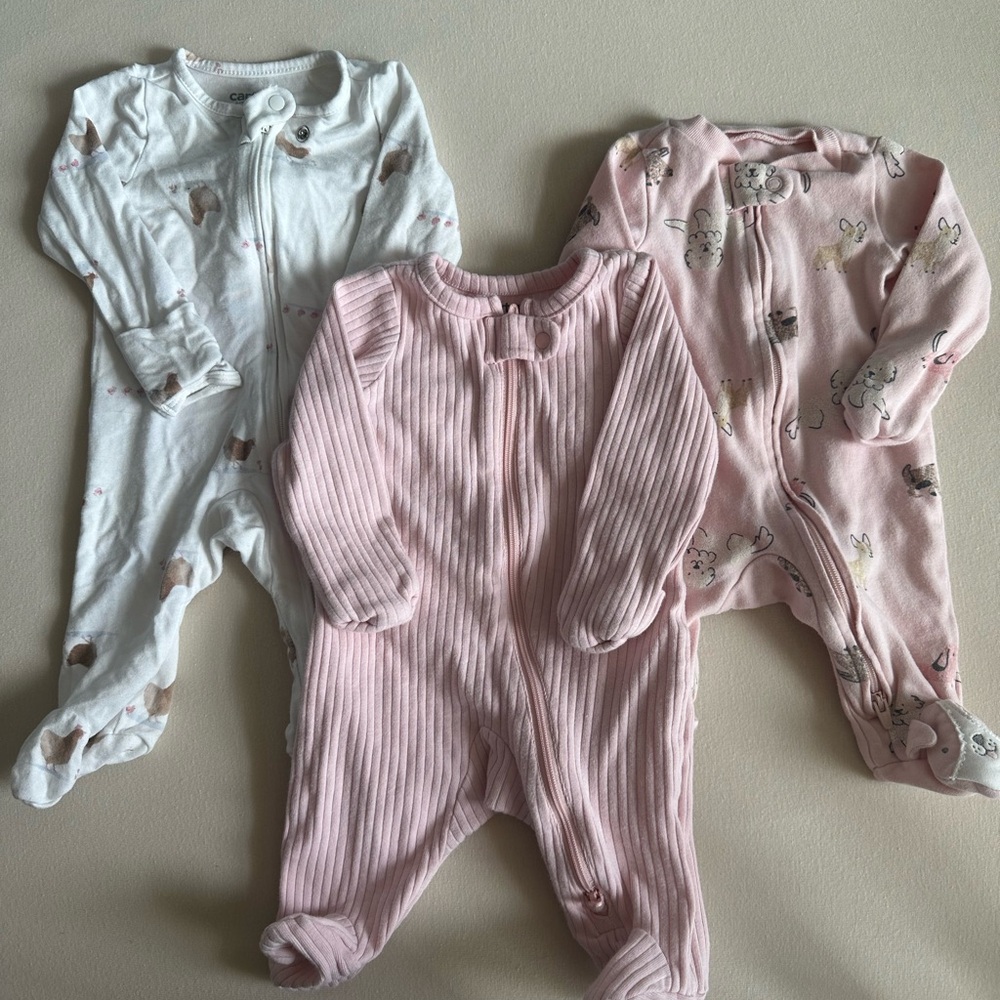Carter’s Newborn Girly Sleeper Bundle